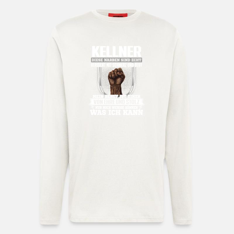 KELLNER - Ehre und Stolz - Langarmshirt - made by SPREAD - OFF WHITE