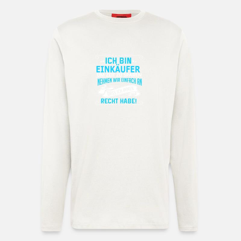 EINKÄUFER - Langarmshirt - made by SPREAD  - OFF WHITE