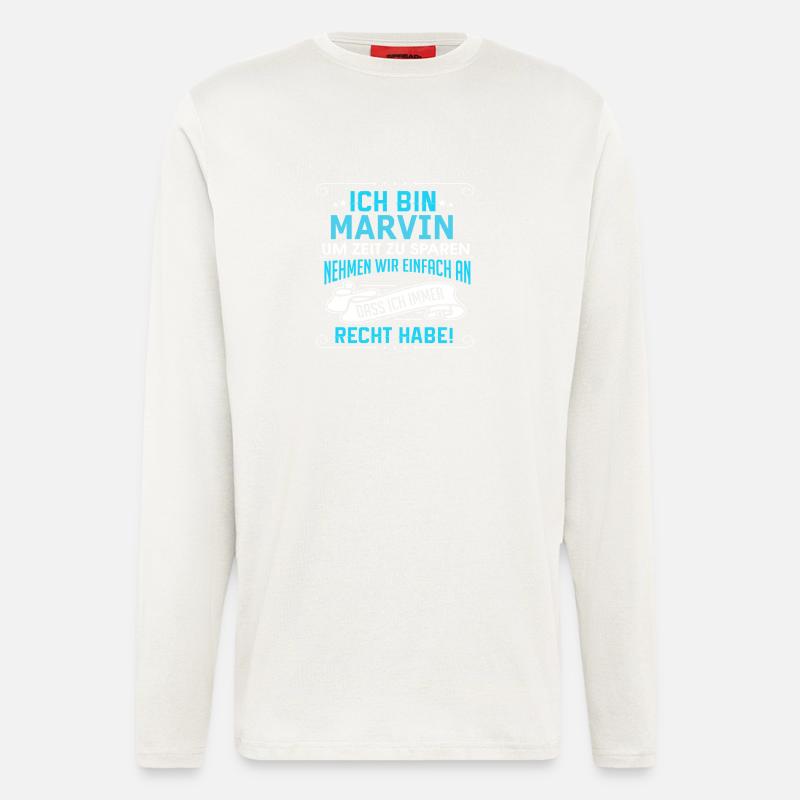 MARVIN - Langarmshirt - made by SPREAD - OFF WHITE