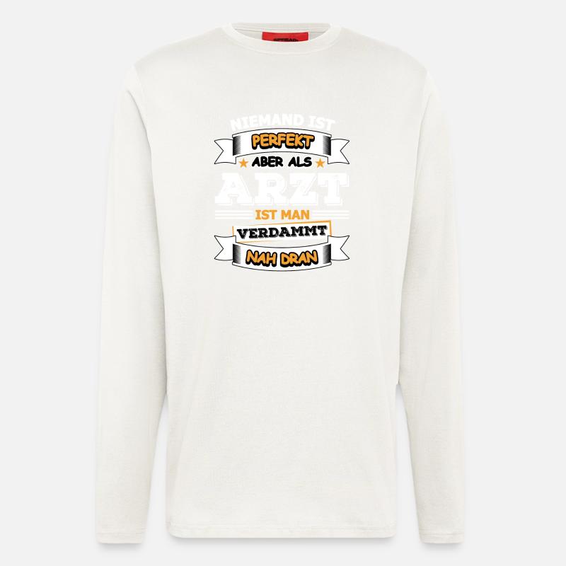 Arzt - Langarmshirt - made by SPREAD  - OFF WHITE