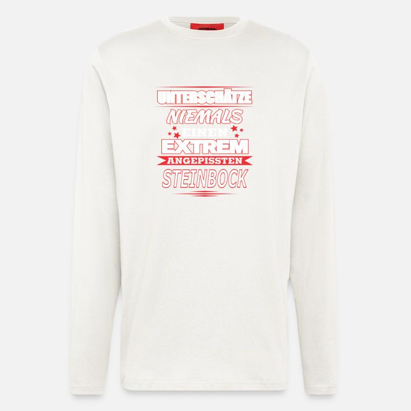 STEINBOCK - Langarmshirt - made by SPREAD - OFF WHITE