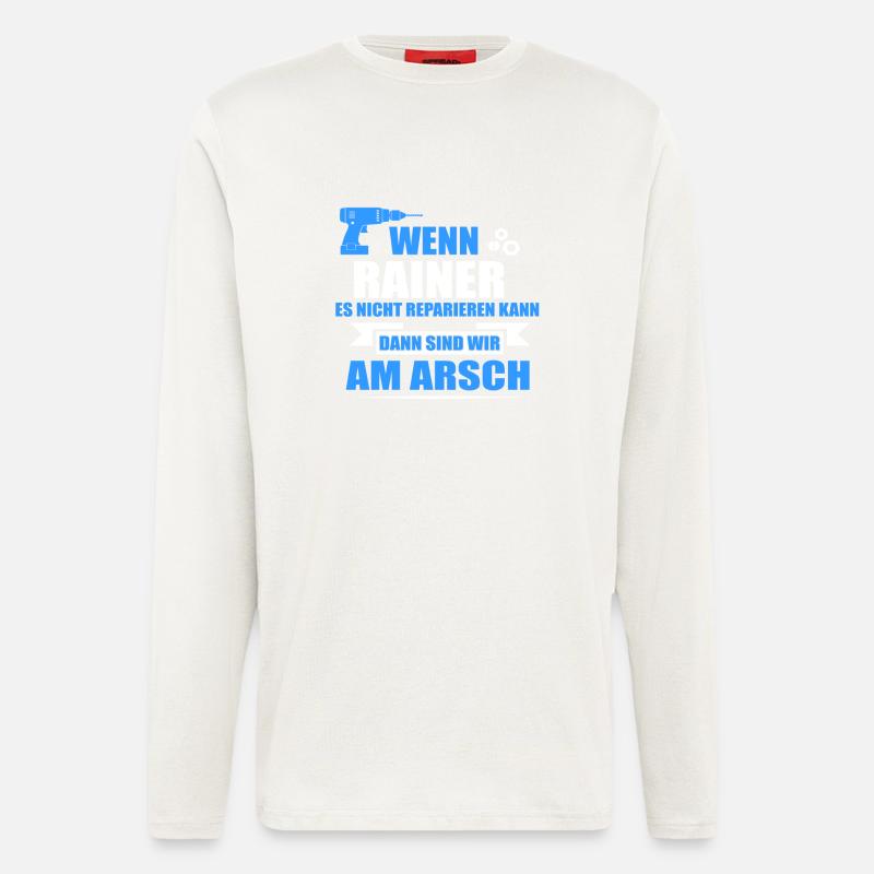 RAINER -Geschenk - Langarmshirt - made by SPREAD  - OFF WHITE
