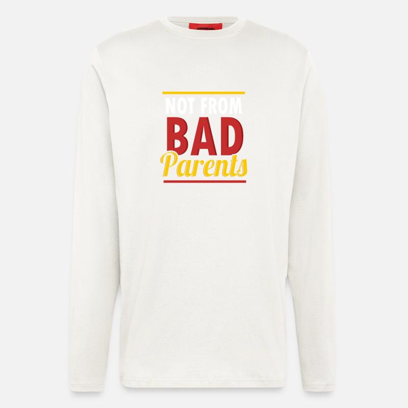 Nicht von schlechten Eltern - Langarmshirt - made by SPREAD  - OFF WHITE