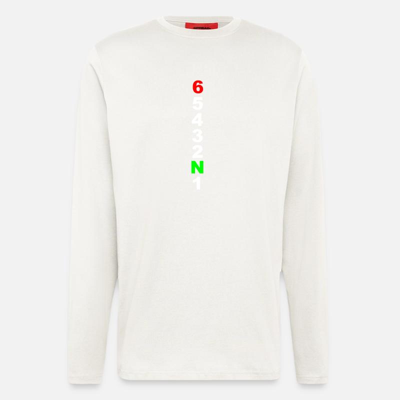 Motorrad - Langarmshirt - made by SPREAD  - OFF WHITE