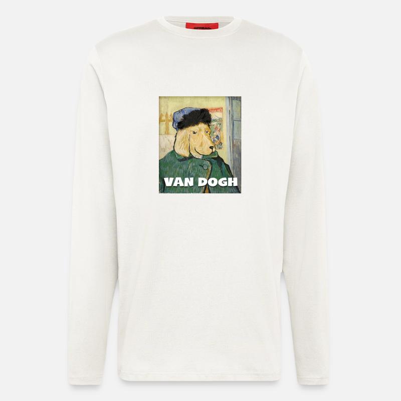VAN HUND - Langarmshirt - made by SPREAD  - OFF WHITE