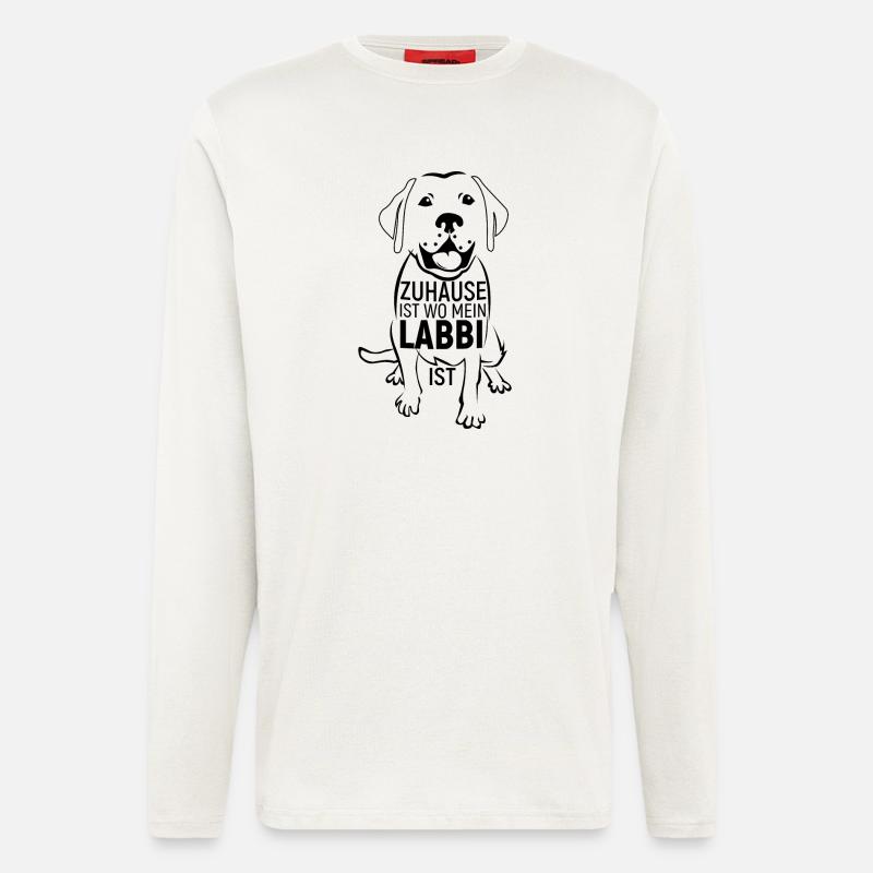 Labrador - Langarmshirt - made by SPREAD  - OFF WHITE