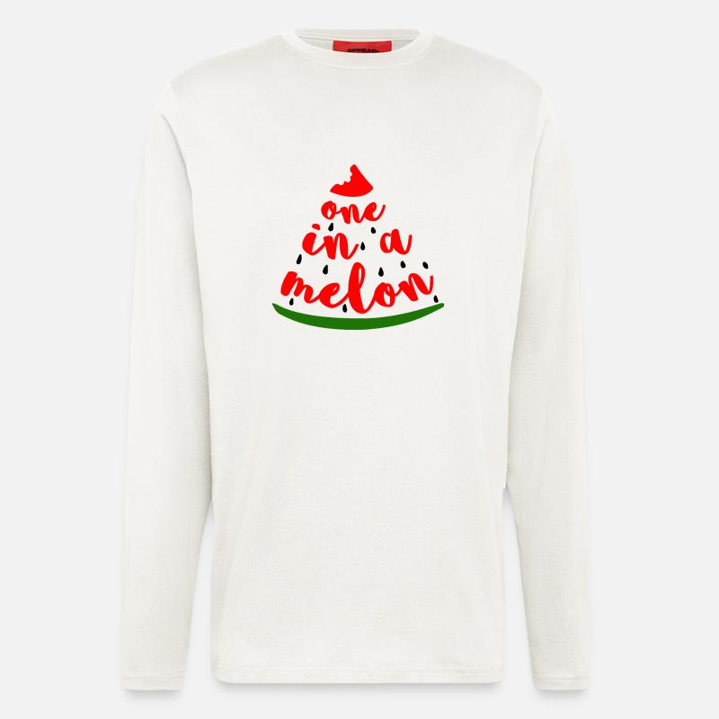 One In A Melon - Longsleeve - made by SPREAD  - OFF WHITE