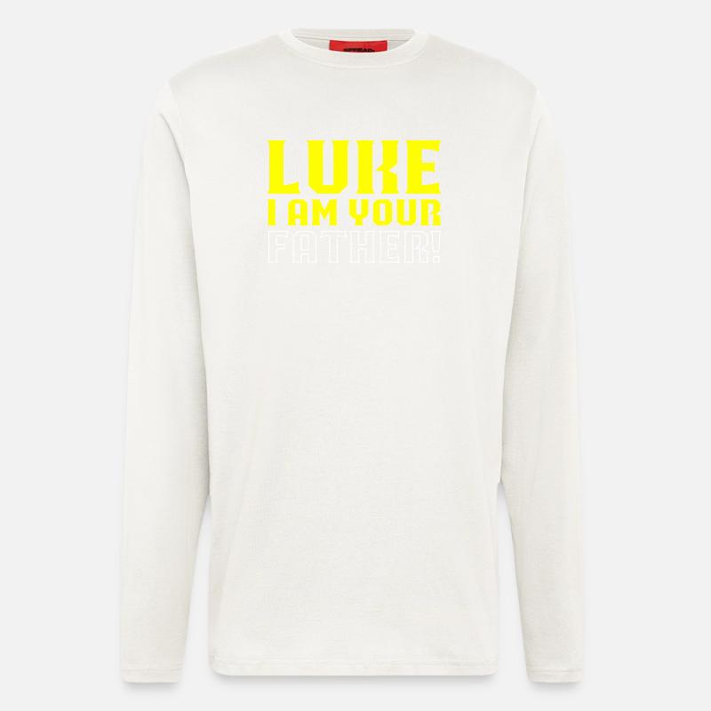 Luke I am your father - Langarmshirt - made by SPREAD  - OFF WHITE