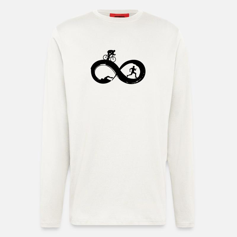 Triathlon - Langarmshirt - made by SPREAD  - OFF WHITE