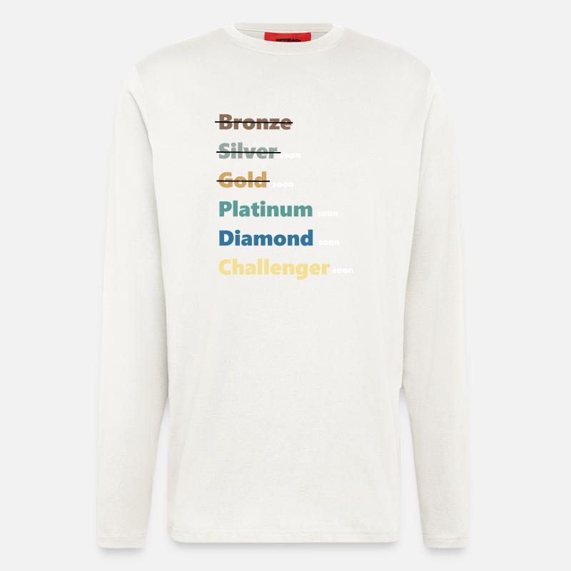 Ranking Elo Platinum - Longsleeve - made by SPREAD - OFF WHITE