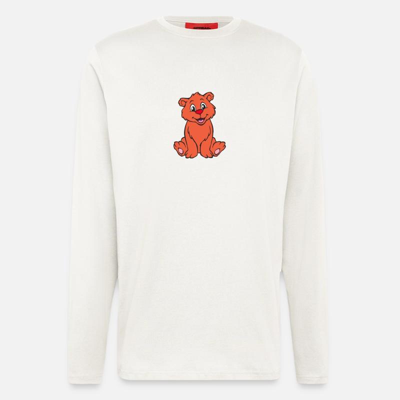 Bärenkind - Langarmshirt - made by SPREAD  - OFF WHITE