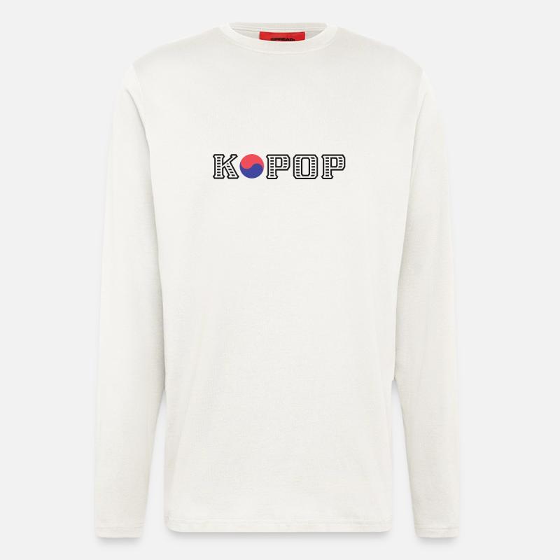 Kpop - Longsleeve - made by SPREAD  - OFF WHITE