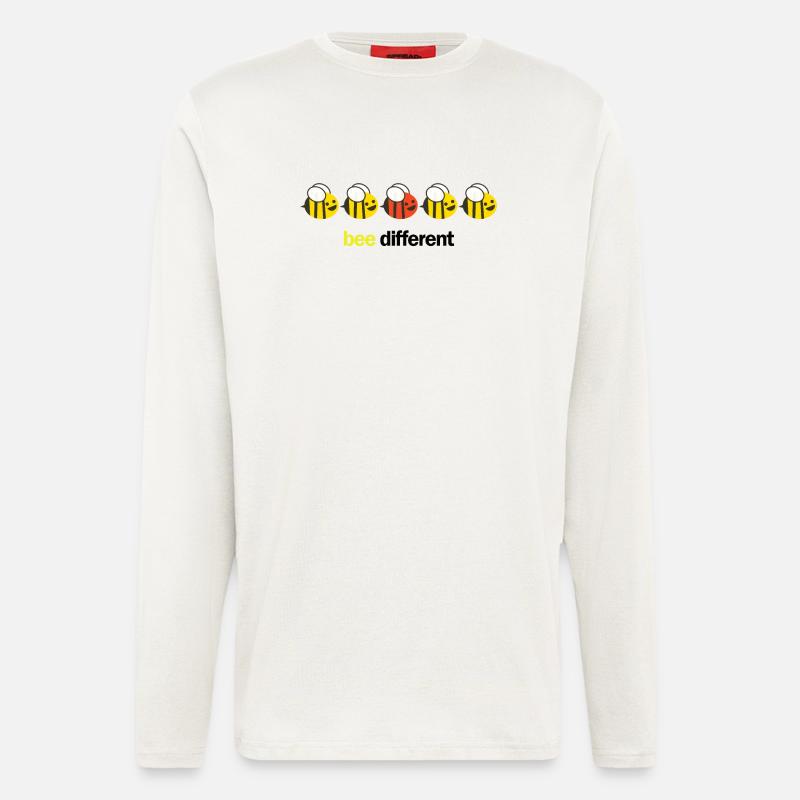 Bee different - Longsleeve - made by SPREAD  - OFF WHITE
