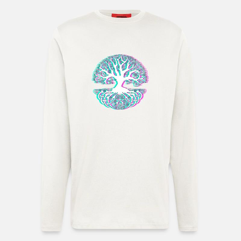 Baum - Langarmshirt - made by SPREAD  - OFF WHITE