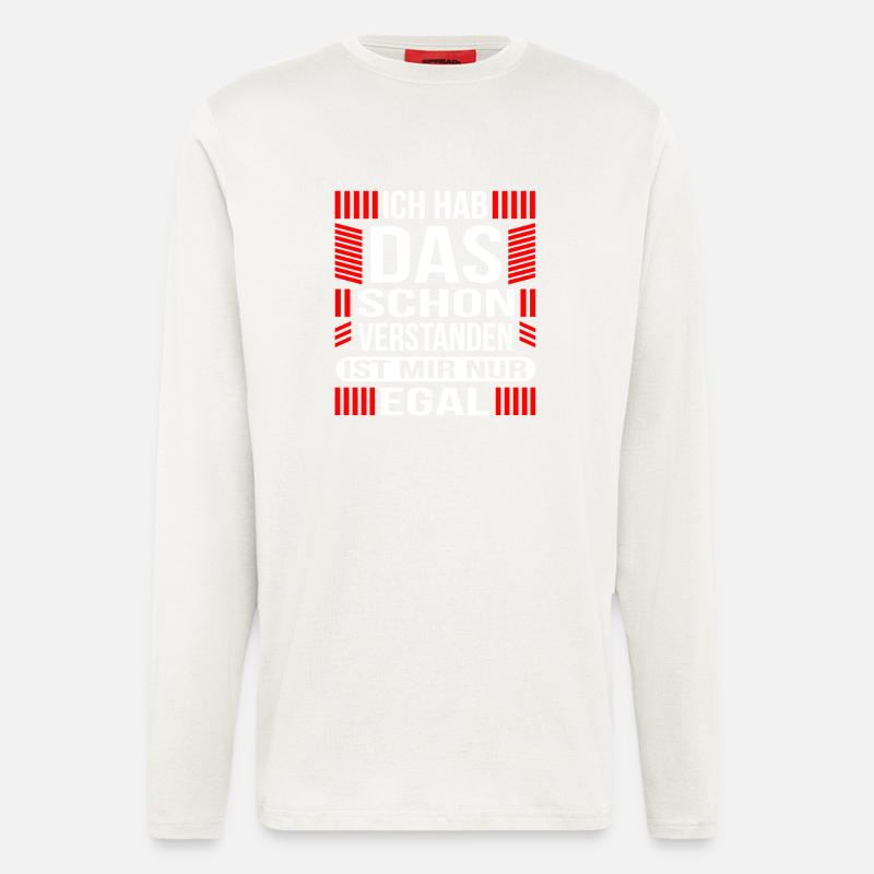 Geschenkidee lustiger Spruch - Langarmshirt - made by SPREAD  - OFF WHITE