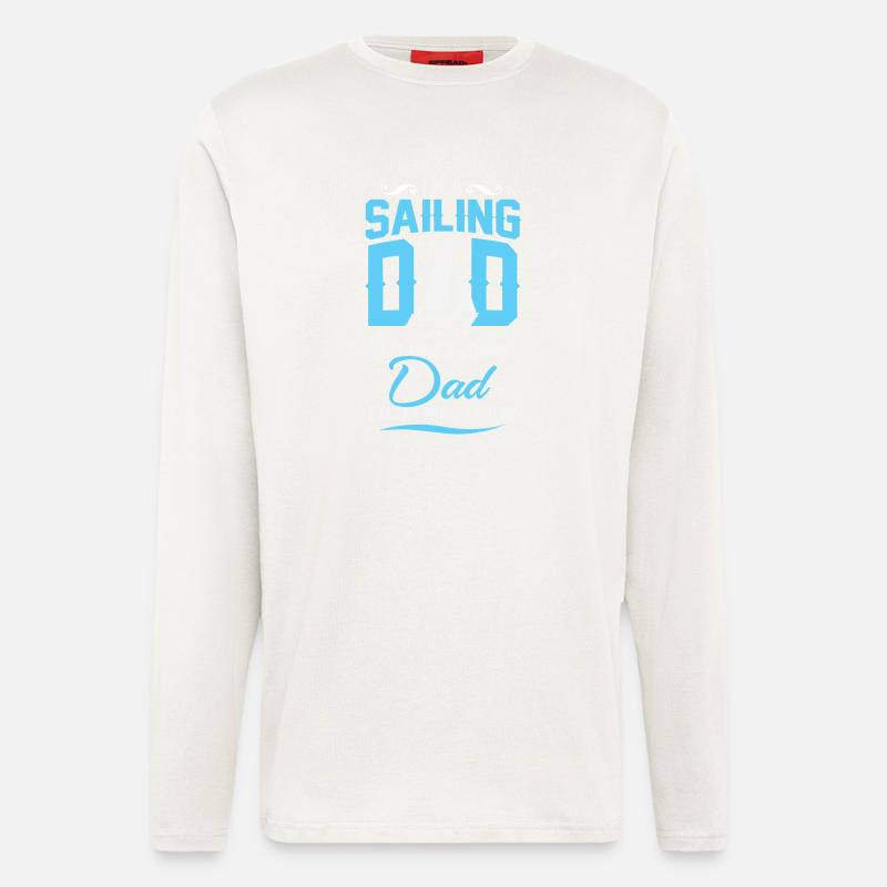 Sailing dad - Langarmshirt - made by SPREAD  - OFF WHITE