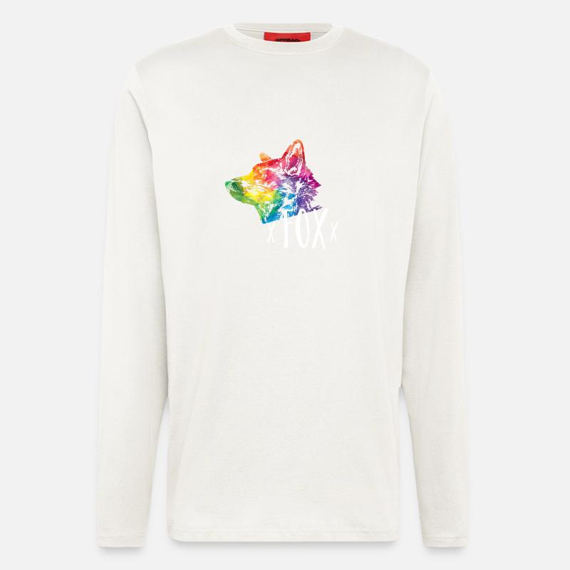 Fuchs - Langarmshirt - made by SPREAD  - OFF WHITE