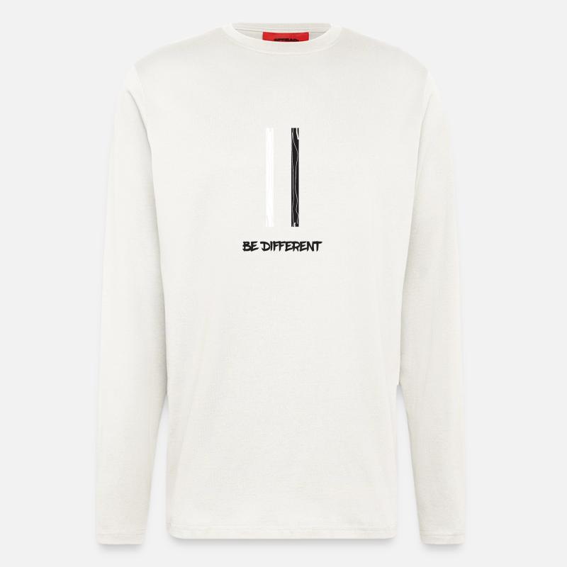 Be different - Longsleeve - made by SPREAD  - OFF WHITE