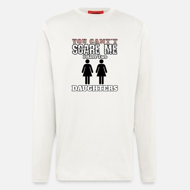 Töchter Tochter Angst - Langarmshirt - made by SPREAD  - OFF WHITE