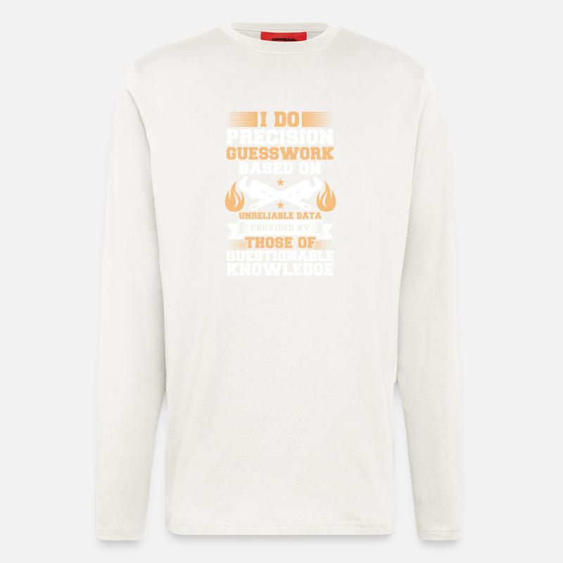 Pipefitters precision - Longsleeve - made by SPREAD  - OFF WHITE