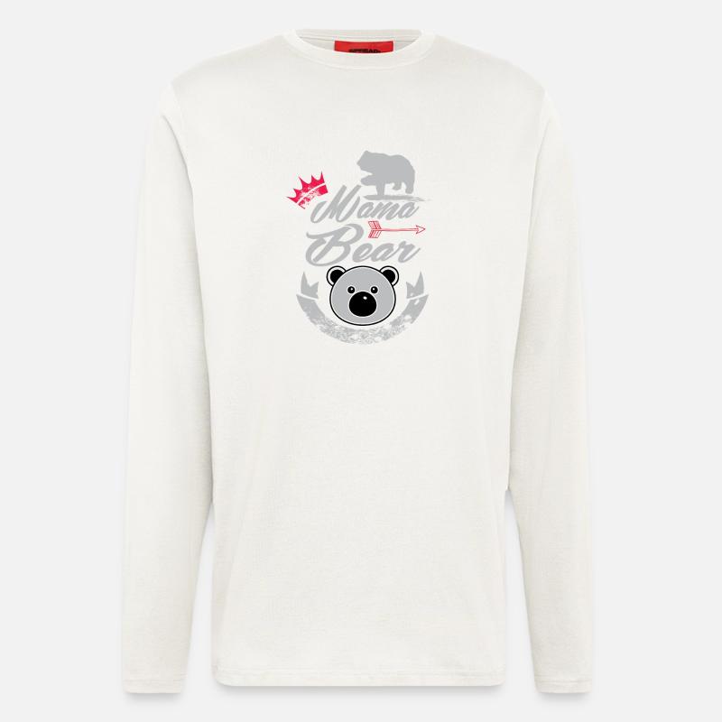 Mama Bear - Langarmshirt - made by SPREAD - OFF WHITE