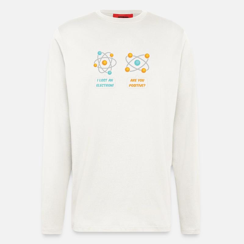 Electron - Langarmshirt - made by SPREAD  - OFF WHITE
