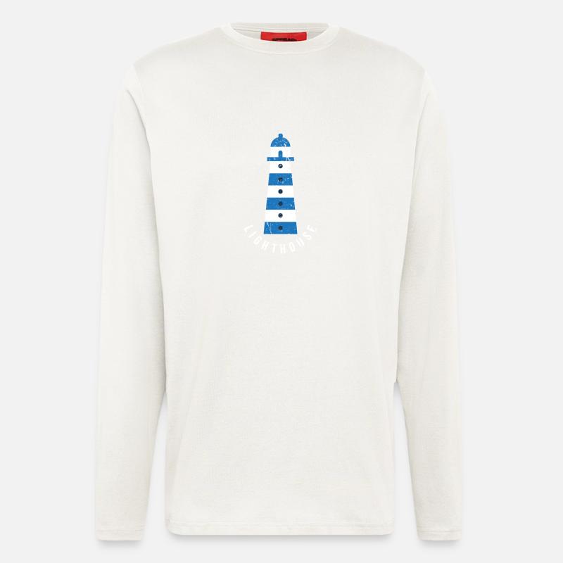 Light house - Lighthouse - Longsleeve - made by SPREAD  - OFF WHITE