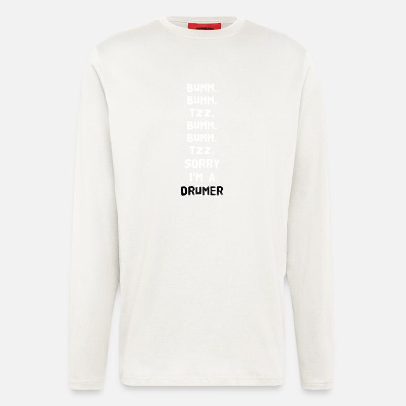 BEATBOX DRUMER - Langarmshirt - made by SPREAD - OFF WHITE