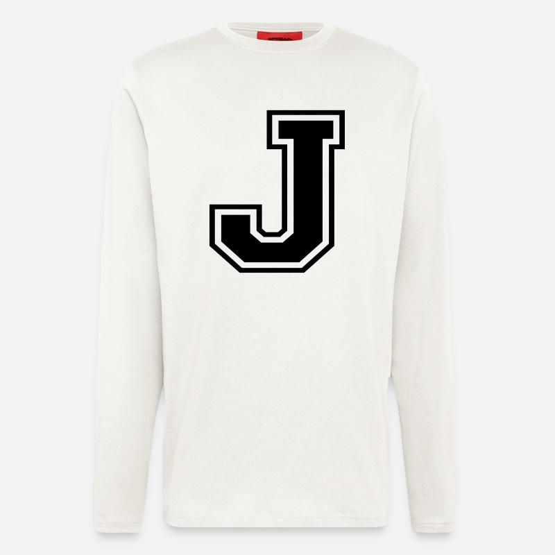 j - Manches longues bio décontracté fabriqué en UE - OFF WHITE