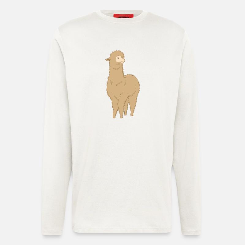 Alpaka - Langarmshirt - made by SPREAD  - OFF WHITE