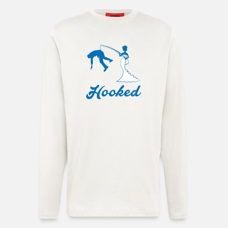 Hooked - rumble - Longsleeve - made by SPREAD  - OFF WHITE