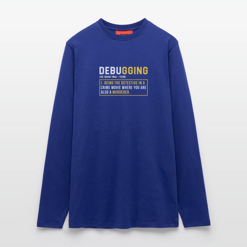 Debugging Programming Programmer Gift Longsleeve - made by SPREAD 