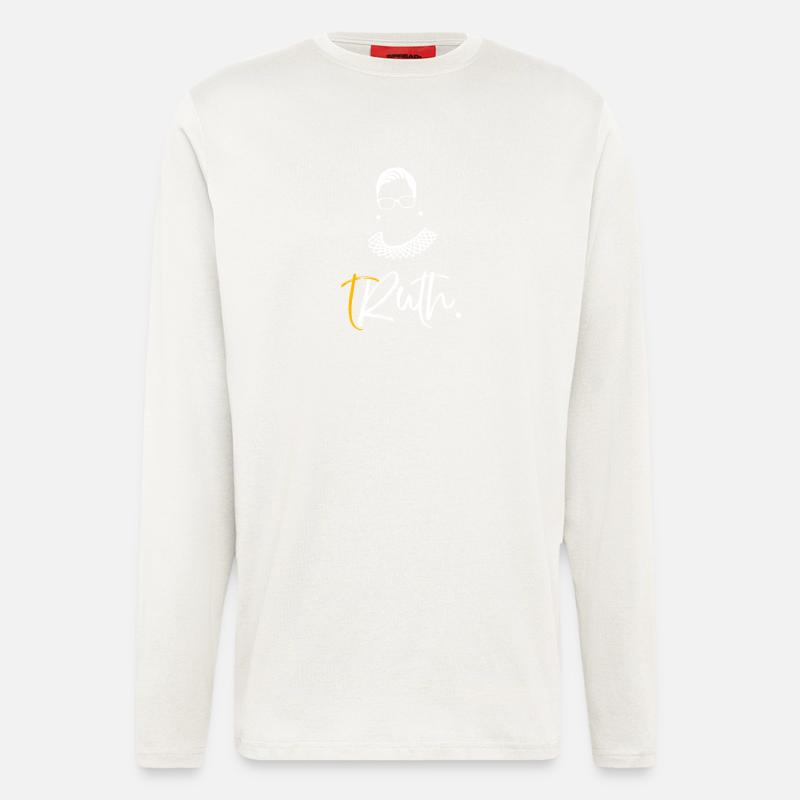 tRuth Notorious RBG - Langarmshirt - made by SPREAD - OFF WHITE