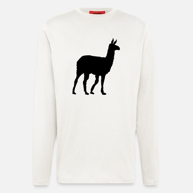 lama - Langarmshirt - made by SPREAD  - OFF WHITE