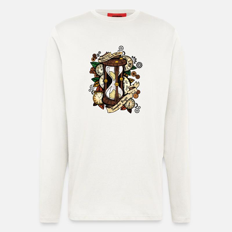 tempus - Langarmshirt - made by SPREAD  - OFF WHITE