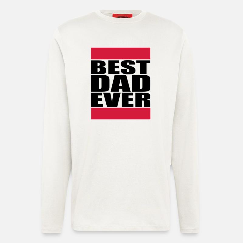 Best Dad Ever Logo - Longsleeve - made by SPREAD  - OFF WHITE