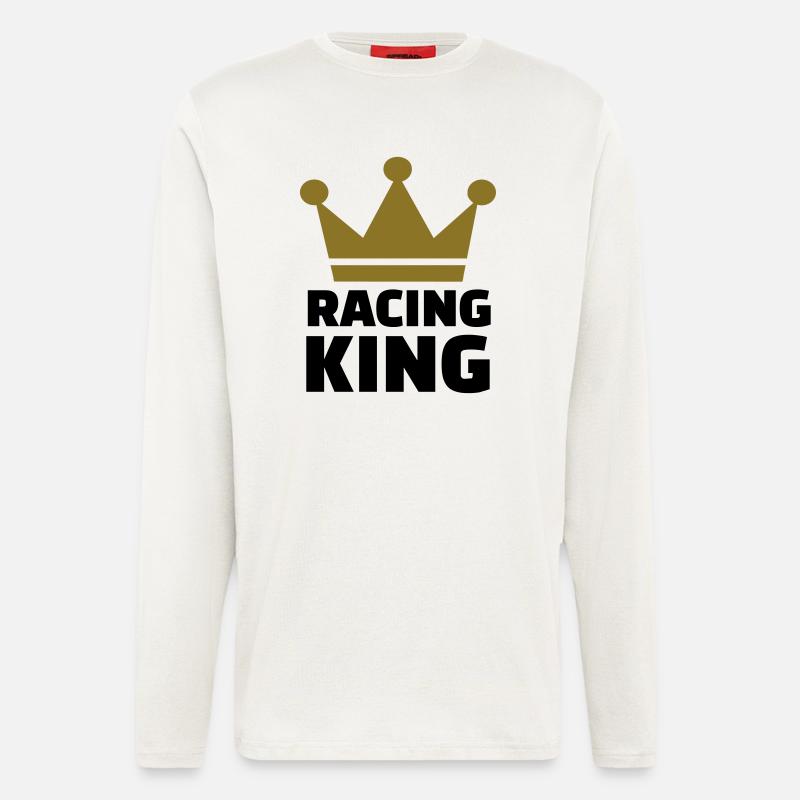 Racing King - Longsleeve - made by SPREAD  - OFF WHITE