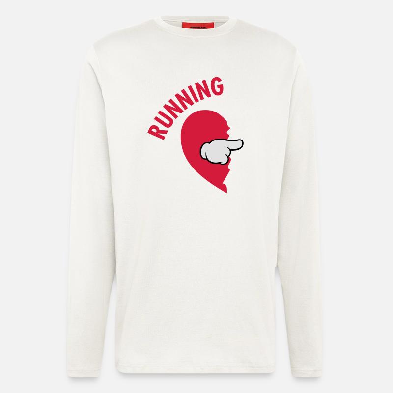 Running Partner (Part 1) - Langarmshirt - made by SPREAD  - OFF WHITE