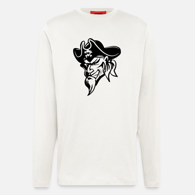 Pirate evil - Longsleeve - made by SPREAD  - OFF WHITE