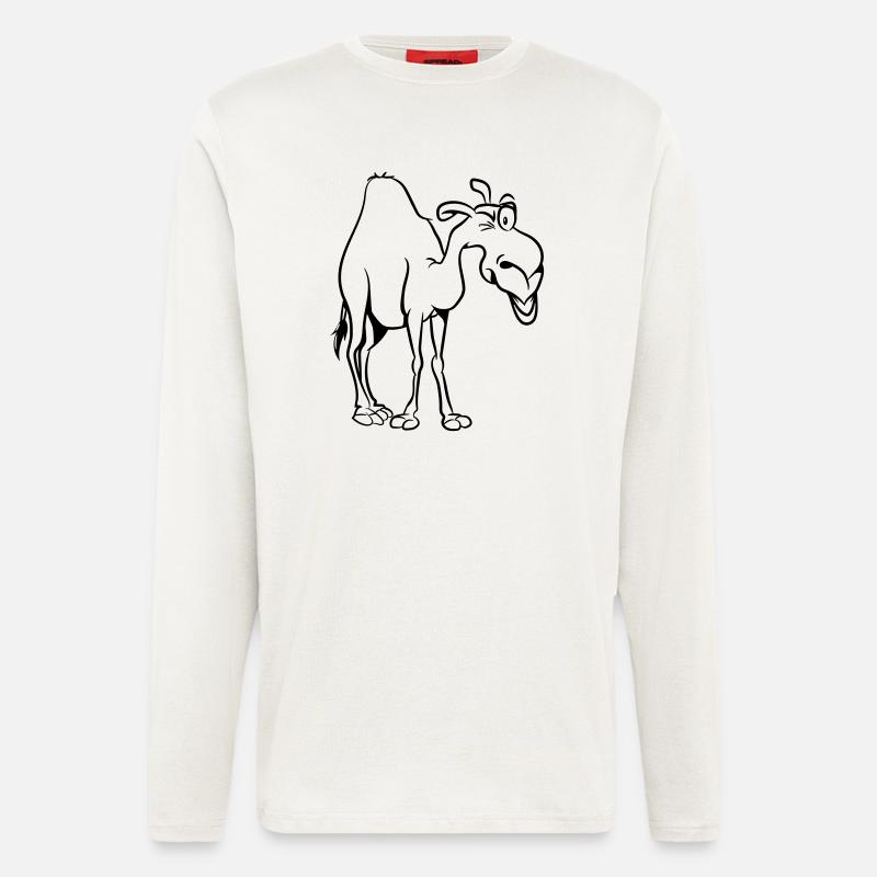 Kamel - Langarmshirt - made by SPREAD  - OFF WHITE