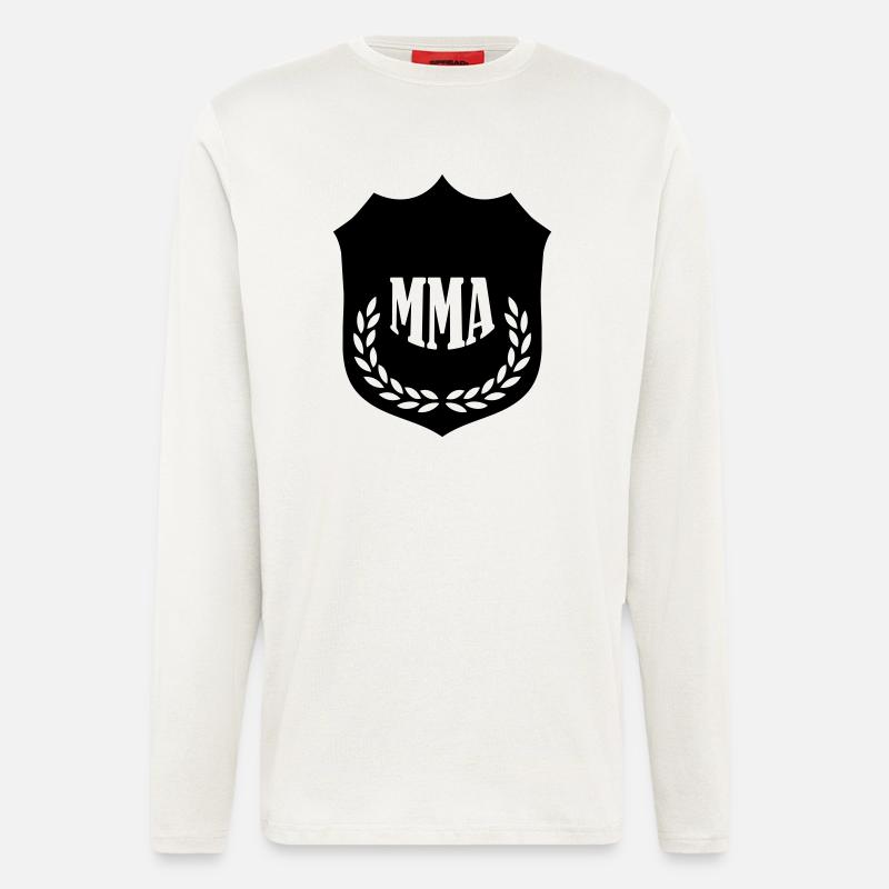 mma_01 - Langarmshirt - made by SPREAD  - OFF WHITE