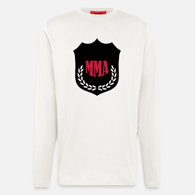 mma_02 - Langarmshirt - made by SPREAD  - OFF WHITE