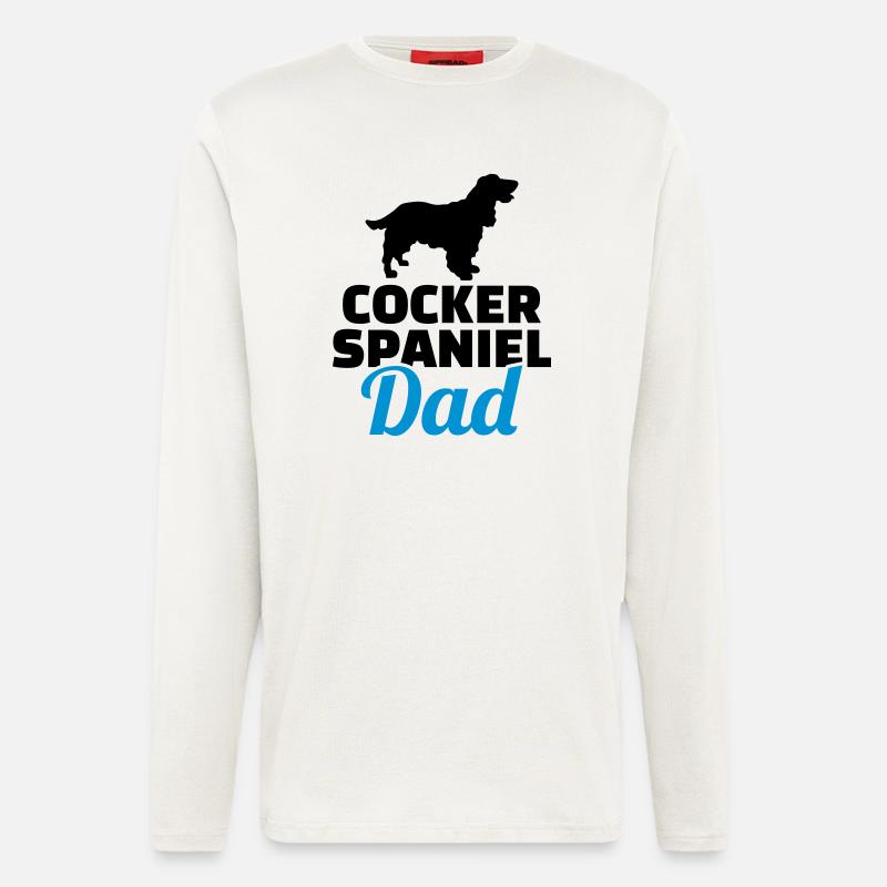Cocker Spaniel - Longsleeve - made by SPREAD  - OFF WHITE