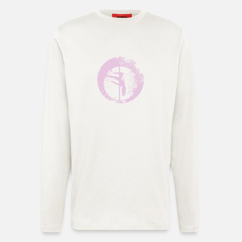 Pole Dance - Langarmshirt - made by SPREAD - OFF WHITE