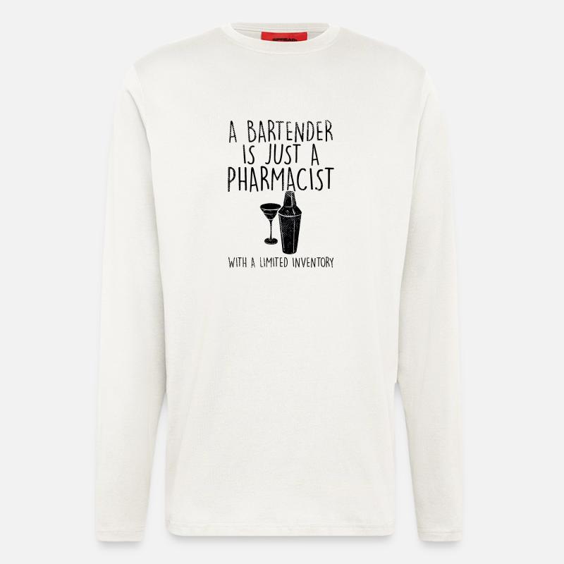 Barkeeper - Langarmshirt - made by SPREAD  - OFF WHITE