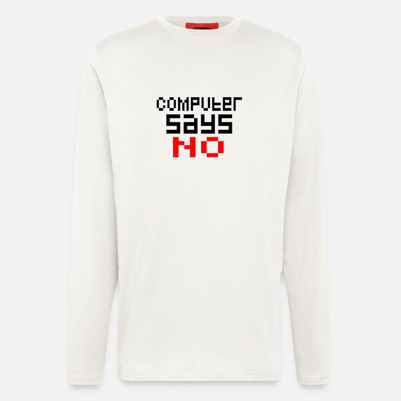 Computer - Longsleeve - made by SPREAD  - OFF WHITE