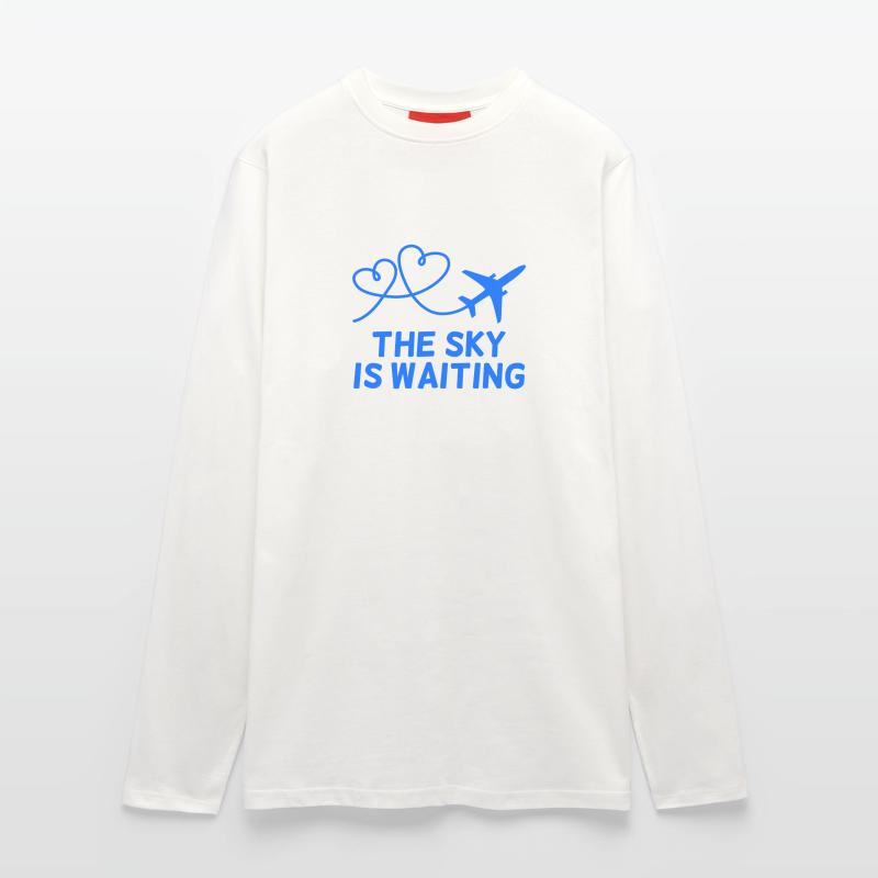 Flugzeug Pilot Spruch Geschenk Langarmshirt - made by SPREAD 
