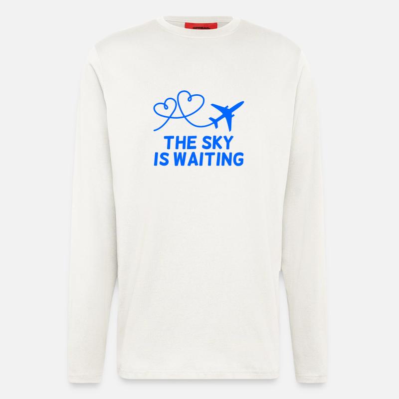 Airplane Pilot Saying Gift - Longsleeve - made by SPREAD  - OFF WHITE
