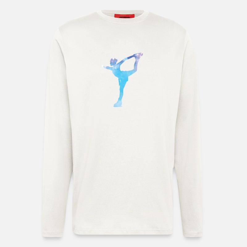 Figure Skating Skating Ice Skating - Longsleeve - made by SPREAD  - OFF WHITE