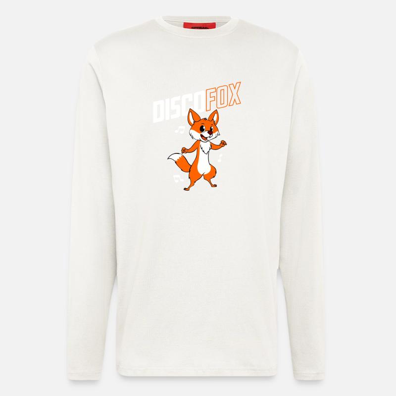 Disco Fuchs - Langarmshirt - made by SPREAD  - OFF WHITE